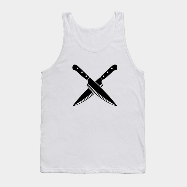 Animated knifes Tank Top by JayVnl